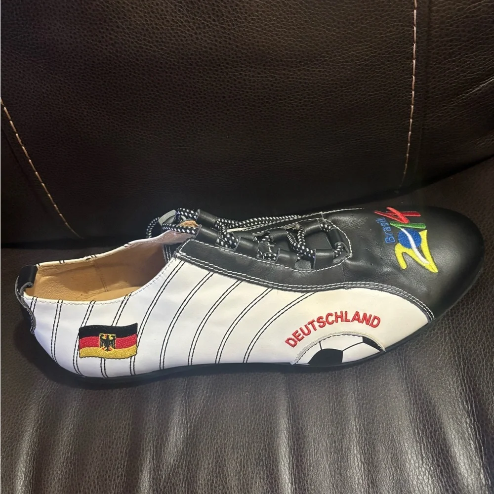 Black and White Athletic Shoes